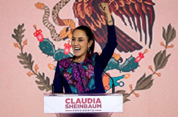 Claudia Sheinbaum gana presidencia