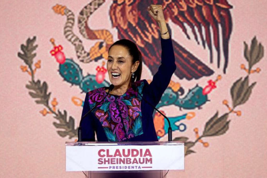 Claudia Sheinbaum gana presidencia