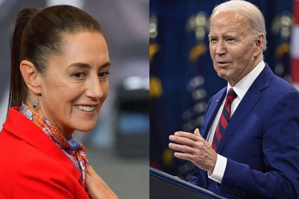 Joe Biden felicita a Claudia Sheinbaum