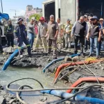 Una enorme fuga de agua potable registrada el pasado domingo en la colonia 20 de Noviembre, en la alcaldía Venustiano Carranza, Ciudad de México, fue finalmente reparada por la Secretaría de Gestión Integral del Agua (Segiagua).