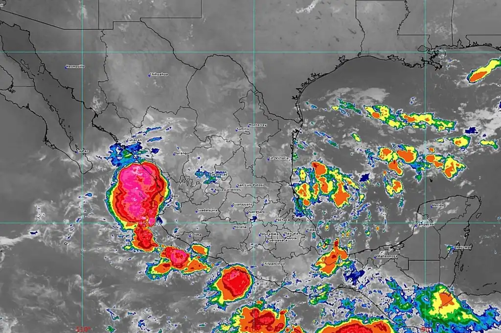 El Servicio Meteorológico Nacional (SMN) emitió este jueves una alerta debido a una zona de baja presión ubicada al sur de Guerrero, la cual tiene un 90% de probabilidad de convertirse en el ciclón tropical “Mario” en las próximas 48 horas.