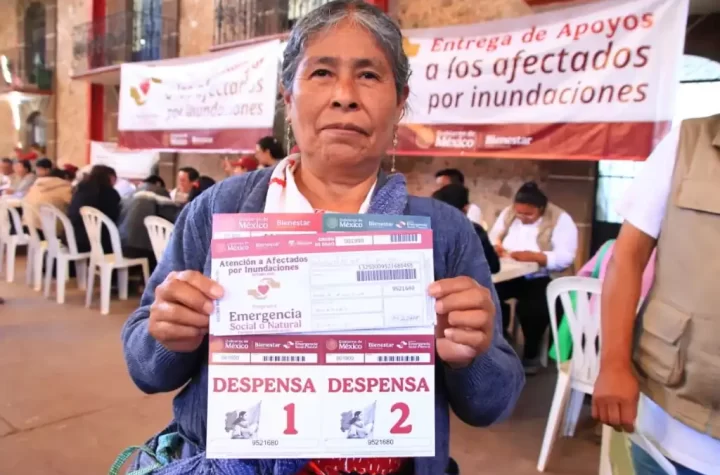 Este lunes 27 de octubre de 2025, la secretaria del Bienestar, Ariadna Montiel Reyes, informó que más de 70 mil familias afectadas por las lluvias ocurridas del 6 al 9 de octubre han recibido un primer apoyo económico para enfrentar los daños ocasionados.