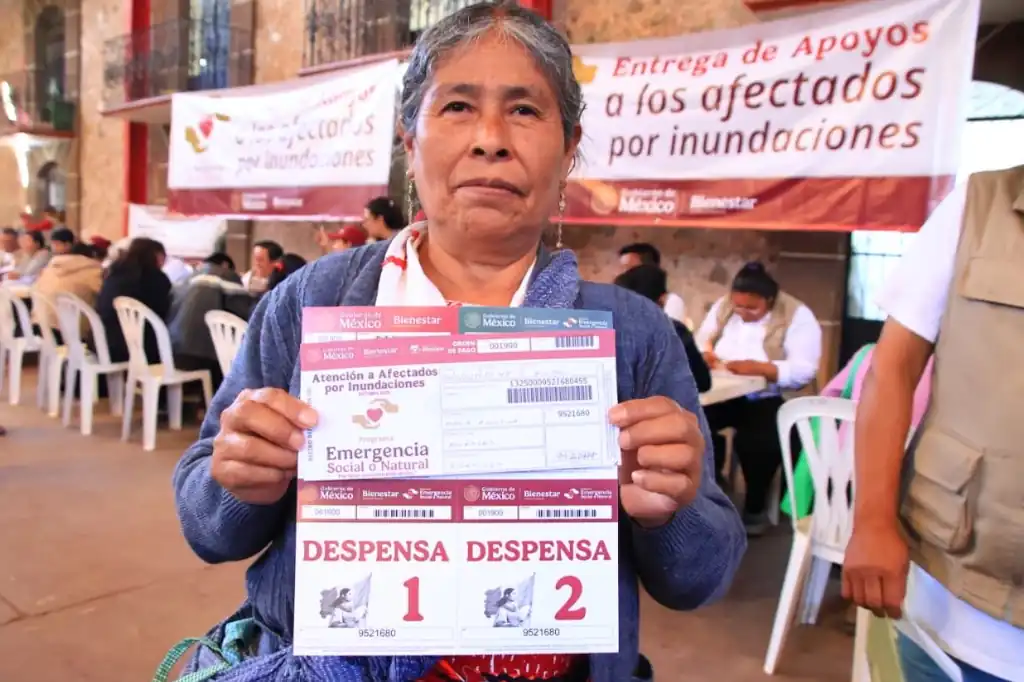 Este lunes 27 de octubre de 2025, la secretaria del Bienestar, Ariadna Montiel Reyes, informó que más de 70 mil familias afectadas por las lluvias ocurridas del 6 al 9 de octubre han recibido un primer apoyo económico para enfrentar los daños ocasionados.