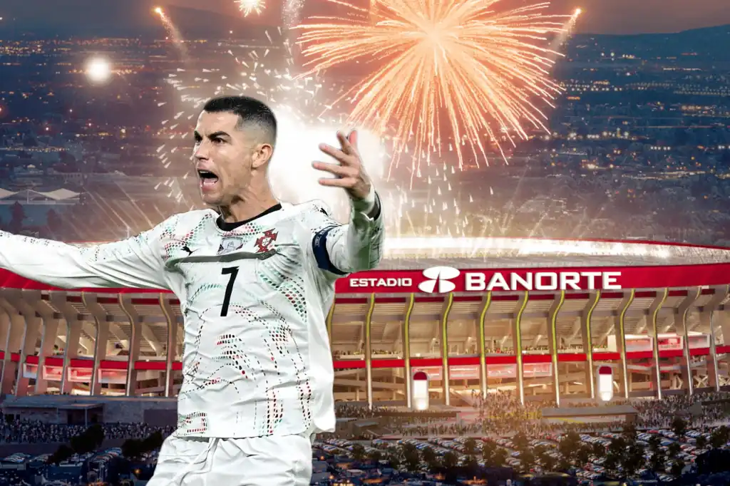 Cristiano Ronaldo podría no estar presente en el esperado partido entre México y Portugal durante la reapertura del Estadio Banorte en la fecha FIFA de marzo, luego de recibir una histórica expulsión en el reciente partido de clasificatorias para el Mundial 2026 contra Irlanda.