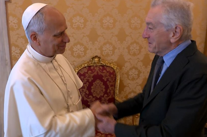 El papa León XIV comparte sus películas favoritas antes de recibir a estrellas de Hollywood.