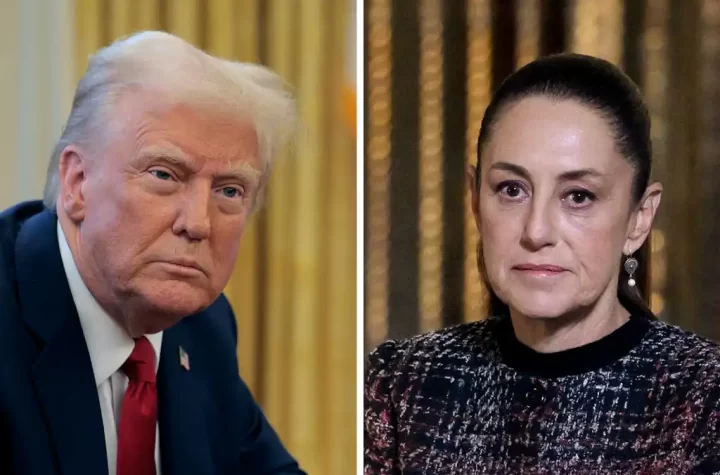 Sheinbaum busca estrechar comunicación con EU tras amago de Trump de atacar cárteles por tierra.