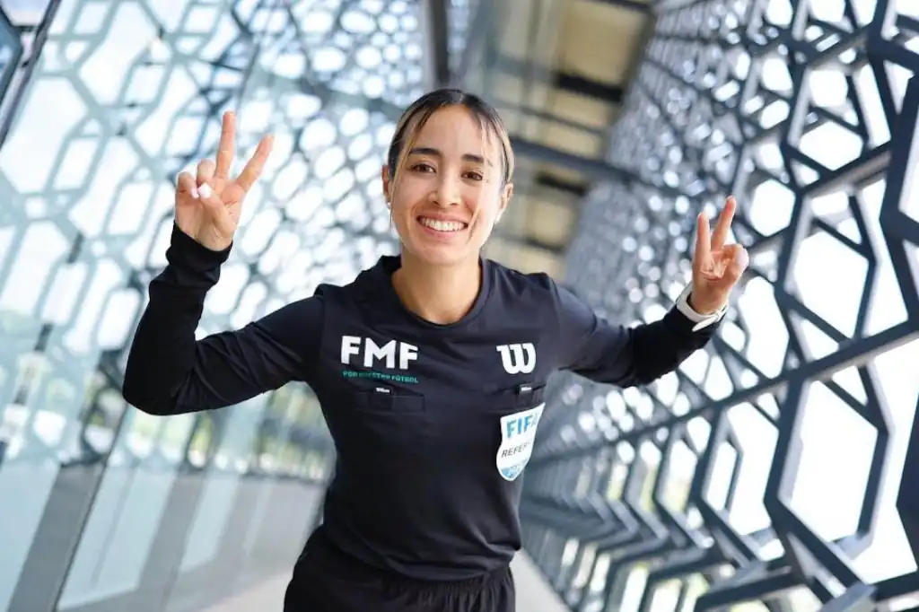 Katia Itzel García hará historia como primera árbitra central mexicana en un Mundial varonil