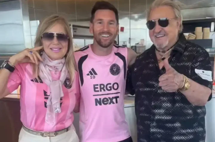 Kiko conoce a Messi y desata ternura en redes con un inesperado beso
