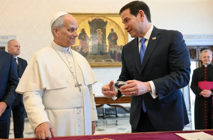 Papa León XIV recibe a Marco Rubio en medio de diferencias entre Trump y el Vaticano