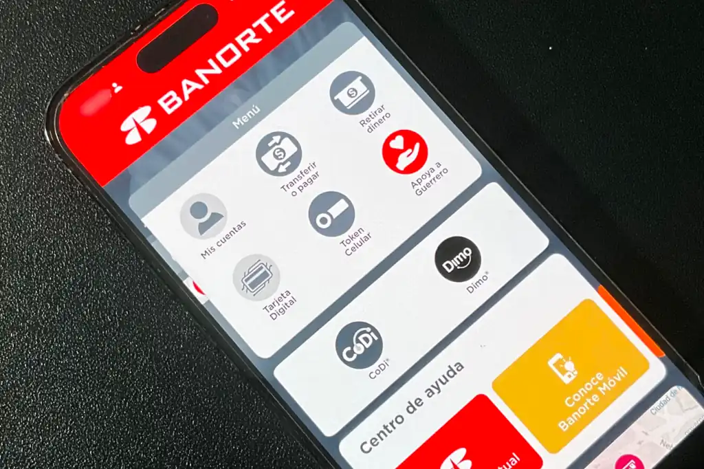 Banorte actualiza su app para que clientes paguen su tarjeta incluso de madrugada