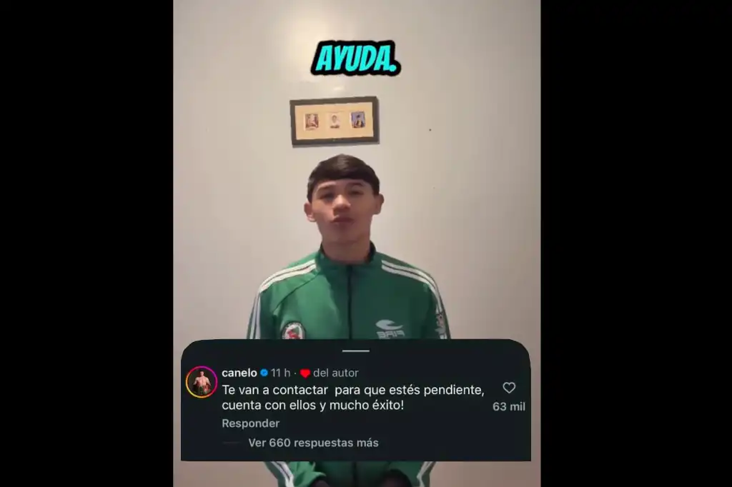 Canelo Álvarez impulsa el sueño mundialista de Josué Zepeda con apoyo económico